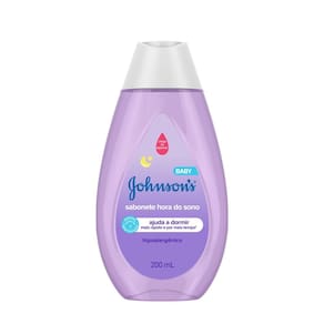 Sabonete Líquido Infantil Johnson`s Hora do Sono 200ml