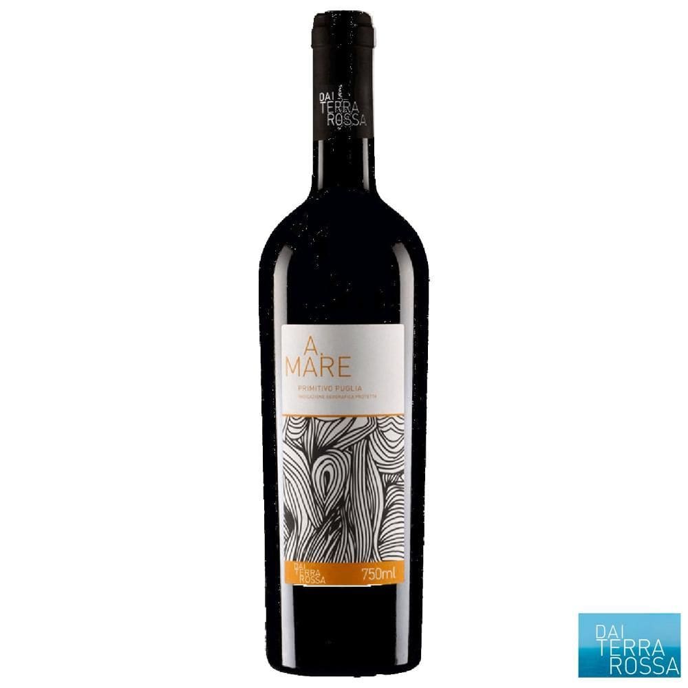 Vinho Tinto Dai Terra Rossa A. Mare Primitivo Puglia IGP 2019 750 ml