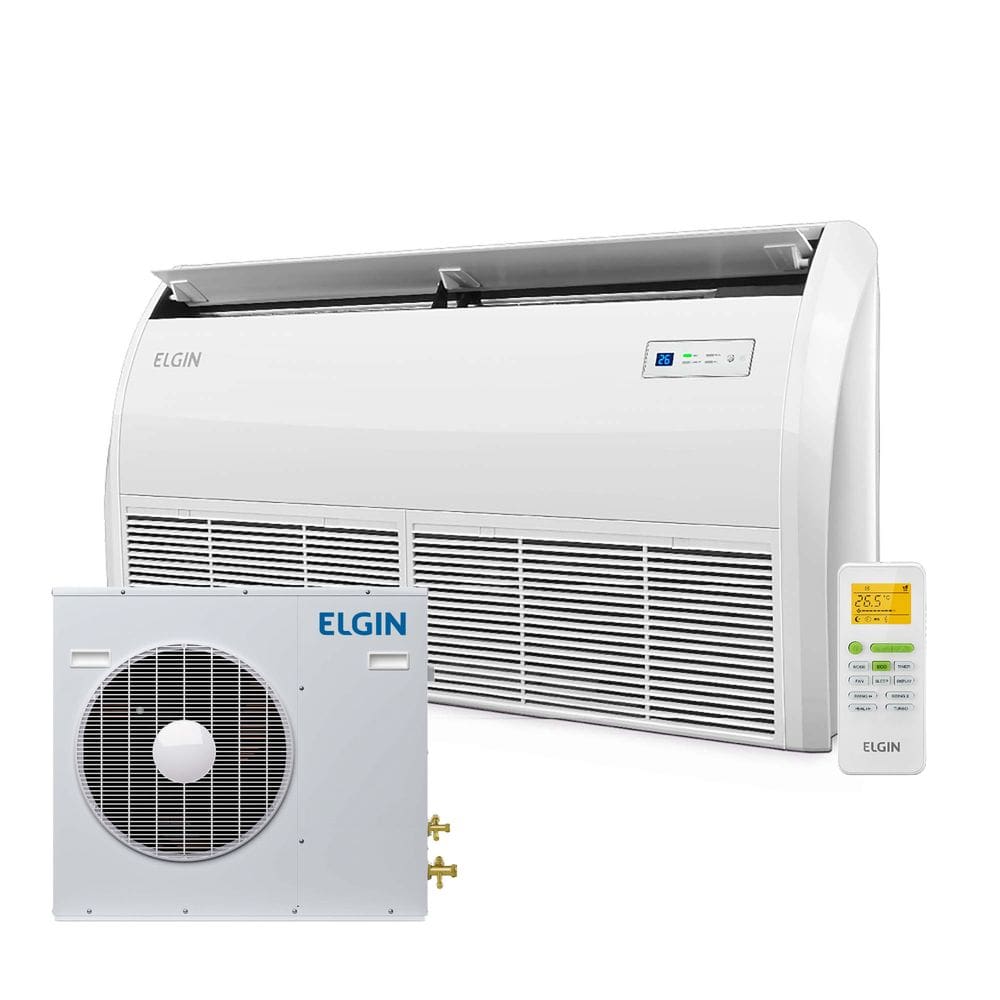 Ar Condicionado 30000 Btus Split Piso Teto Convencional Elgin Quente e Frio Eco Cobre 220v Monofasico