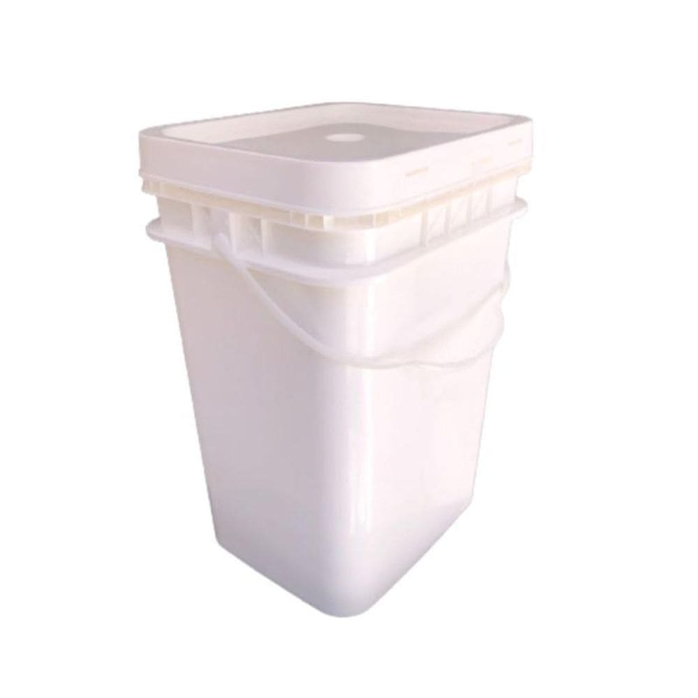Balde Virgem De 20L Retangular - Kit 04 Pçs Lacre