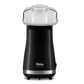Pipoqueira Eletrica 1200w Philco Tampa Dosadora Luxx Black PPIE01A 127V