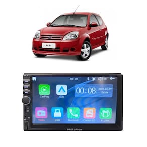 Kit Multimídia Ka 2008 / 2013 7 Pol Carplay AndroidAuto USB BT FM - 7810HCPAA FirstOption