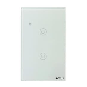 Interruptor Inteligente 2 Botões Wifi 4X2 - Branco 50/1