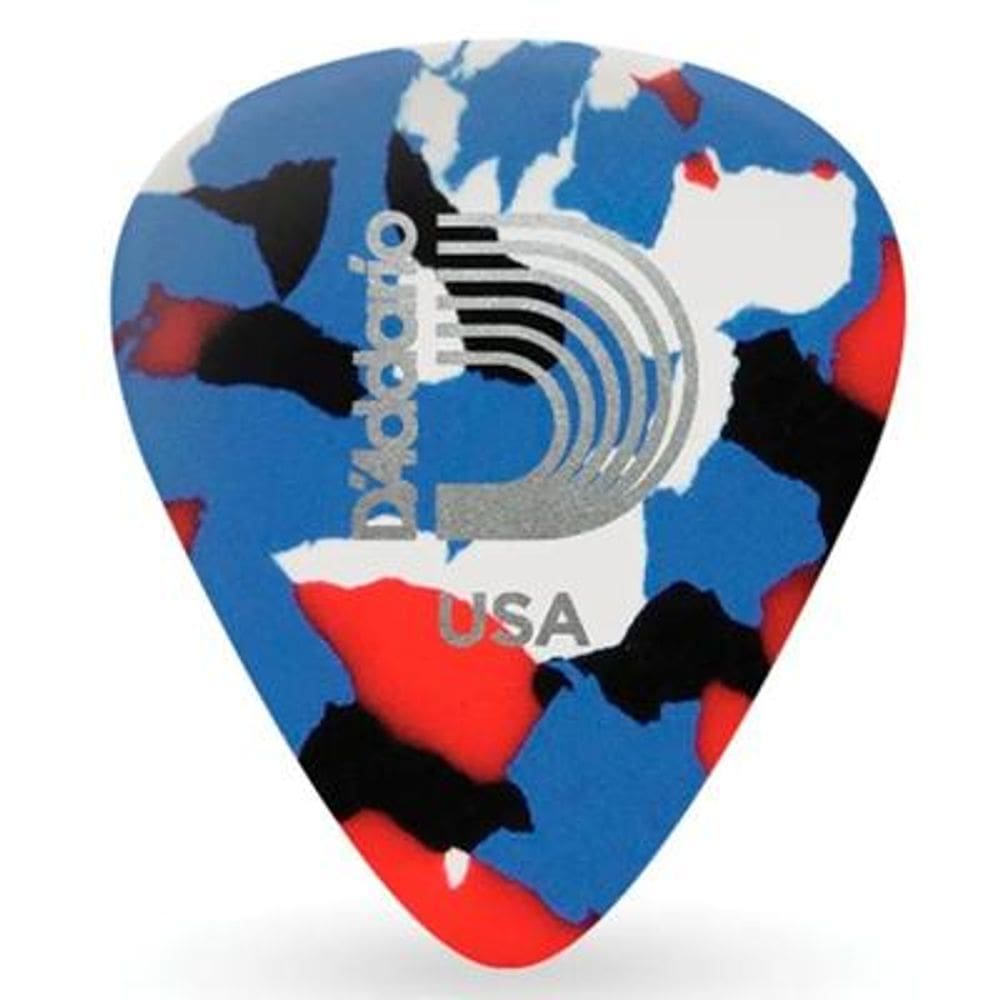 Palheta Guitarra Mul Lght 1cmc2 D Addario .50mm 10un [F108]