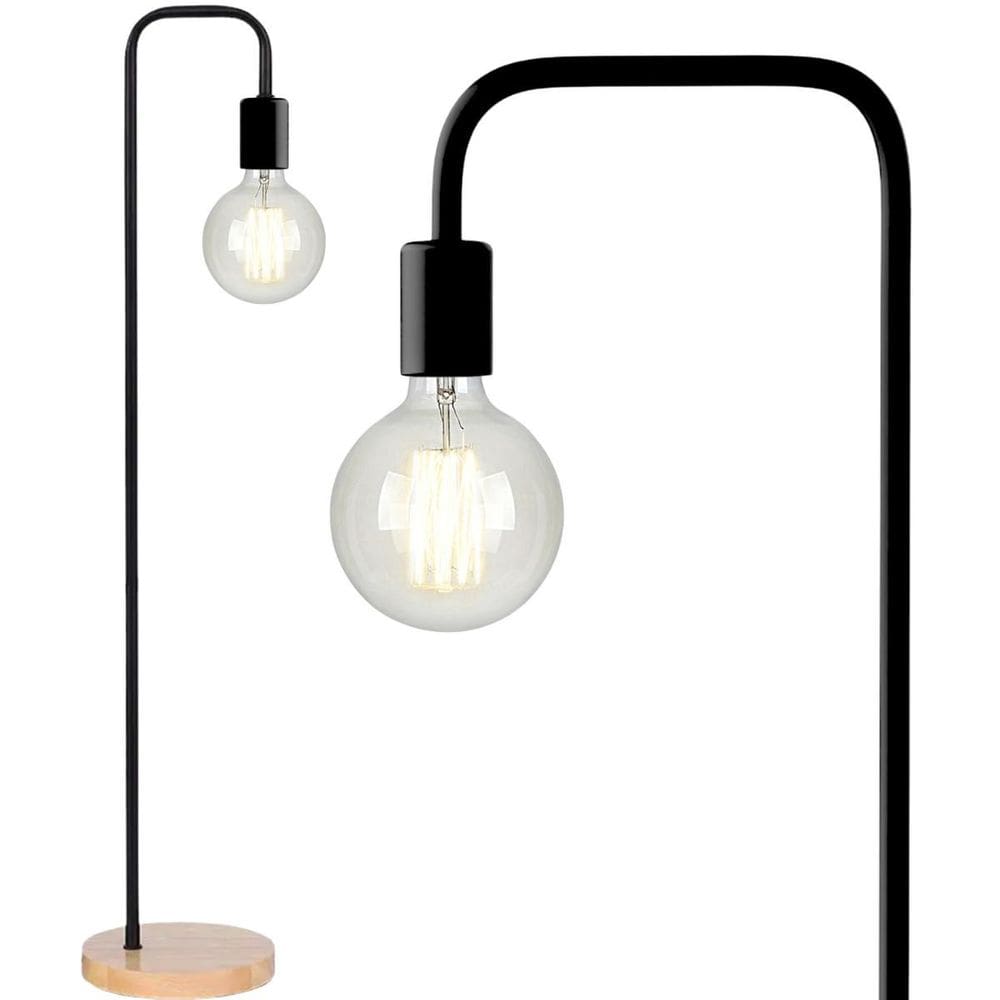 Luminária Piso Coluna 163Cm Pedestal Chão Metal Minimalista