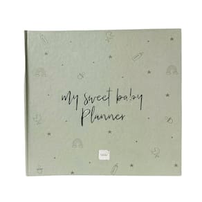 Planner Agenda My Sweet Baby Planner De Bebe Wonder Verde