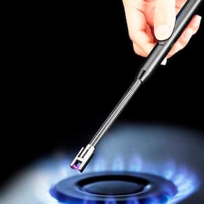 Acendedor Fogão Plasma Eletrico Usb Recarregável Luxo 360