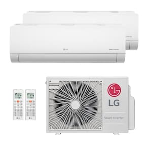 Ar-Condicionado Multi Split Inverter LG 18.000 (2x Evap HW 9.000) Quente/Frio 220V