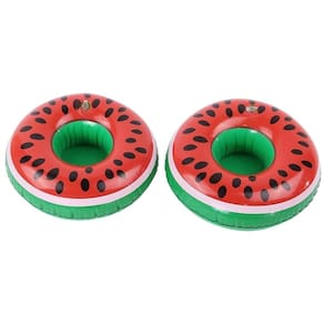 Kit 50 Boias Porta Copo Melancia Piscina Água Bo41987