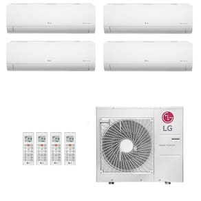 Ar-Condicionado Multi Split Inverter LG 36.000 (3x Evap HW 12.000 + 1x Evap HW 18.000) Quente/Frio 220V