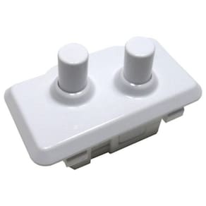Interruptor Duplo W10471975 Rf Brastemp Bre50Nb Branco Pino