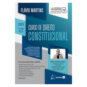 Curso De Direito Constitucional - 9ª Edição 2025