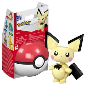 Pokémon Mega Construx Pokébola Pichu - Mattel