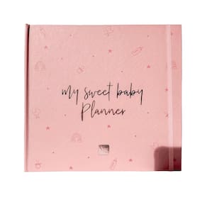 My Sweet Baby Fichário Organizador Cuidados Do Bebê Rosa