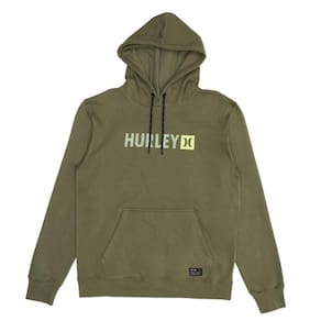 Moletom Hurley Canguru Square 2 WT25 Masculino Militar