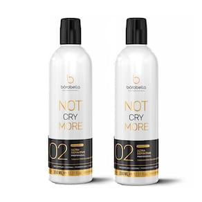 kit 02 Progressiva Not Cry More Borabella 350ml