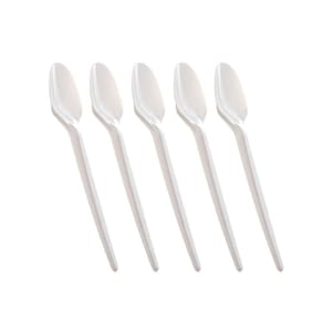 Colher De Sobremesa Biodegradável 50U Kit 5