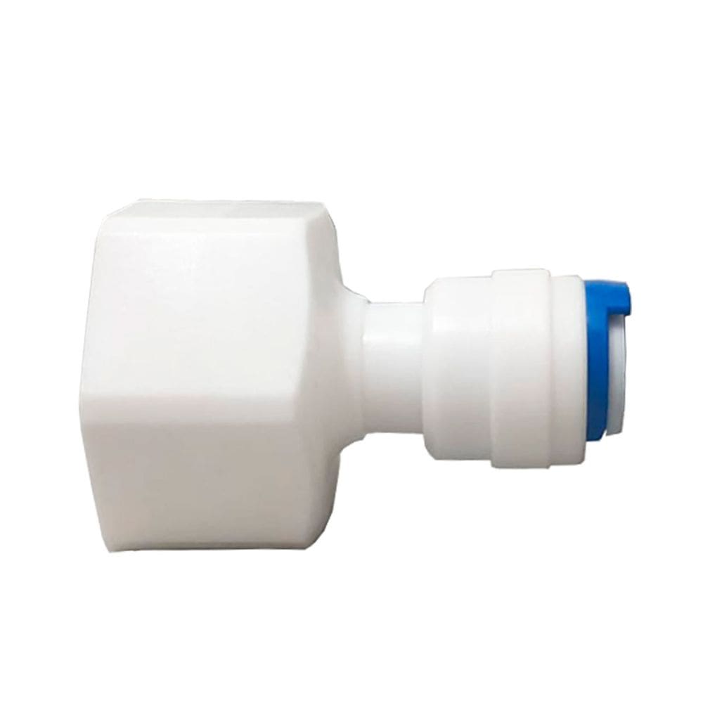 Conexão Reta Fêmea 1/2" x Engate Rápido para Mangueira 1/4"