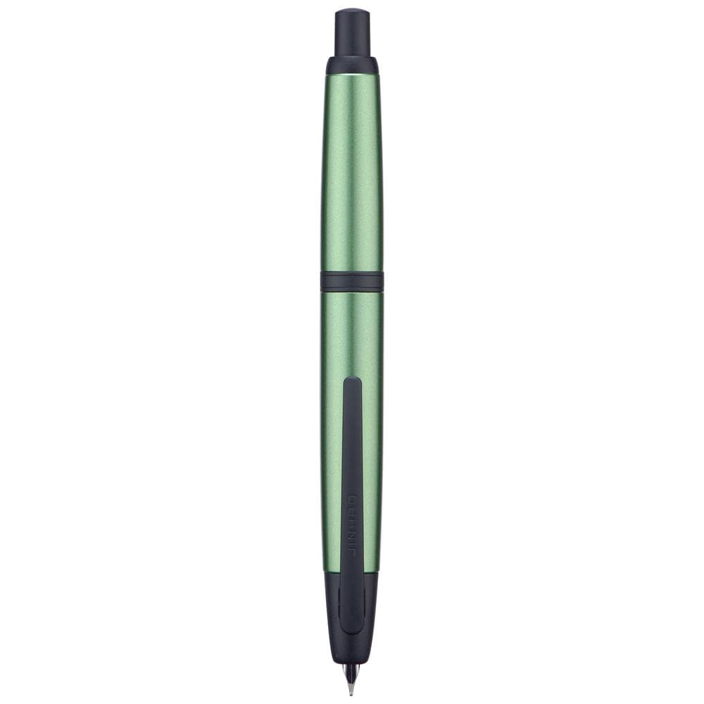 Caneta-tinteiro Jinhao 10 Press Sea Pine Green Extra Fine Nib