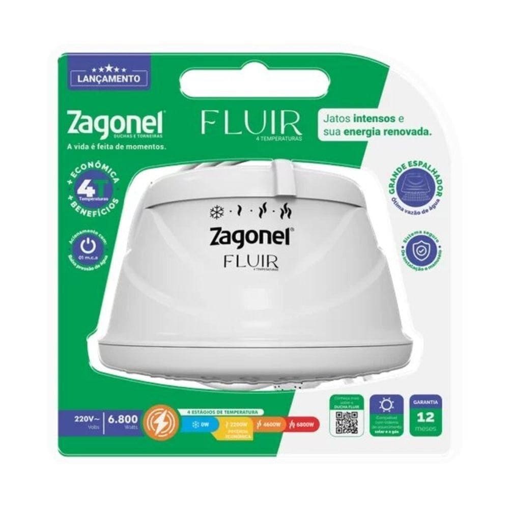 Ducha Fluir 4 Temperaturas 6800w 220v