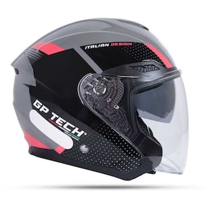 Capacete Gp Tech Runner Aberto Rosa