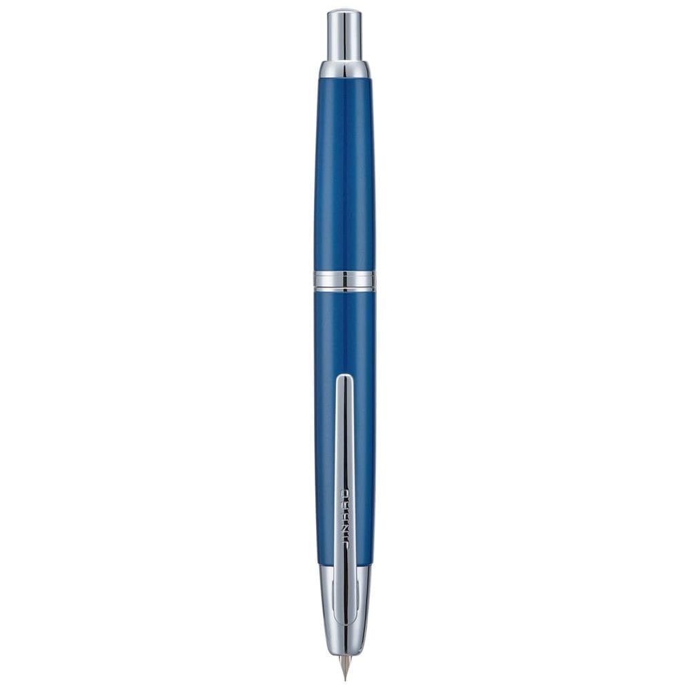 Caneta-tinteiro Jinhao 10 Press Pearl Blue Extra Fine Nib com caixa
