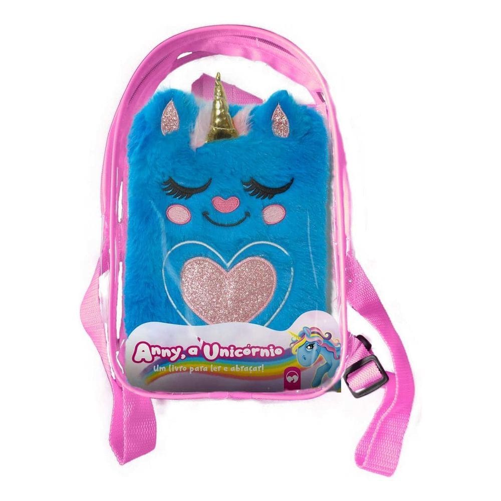 Livro Pelucia Anny a Unicornio