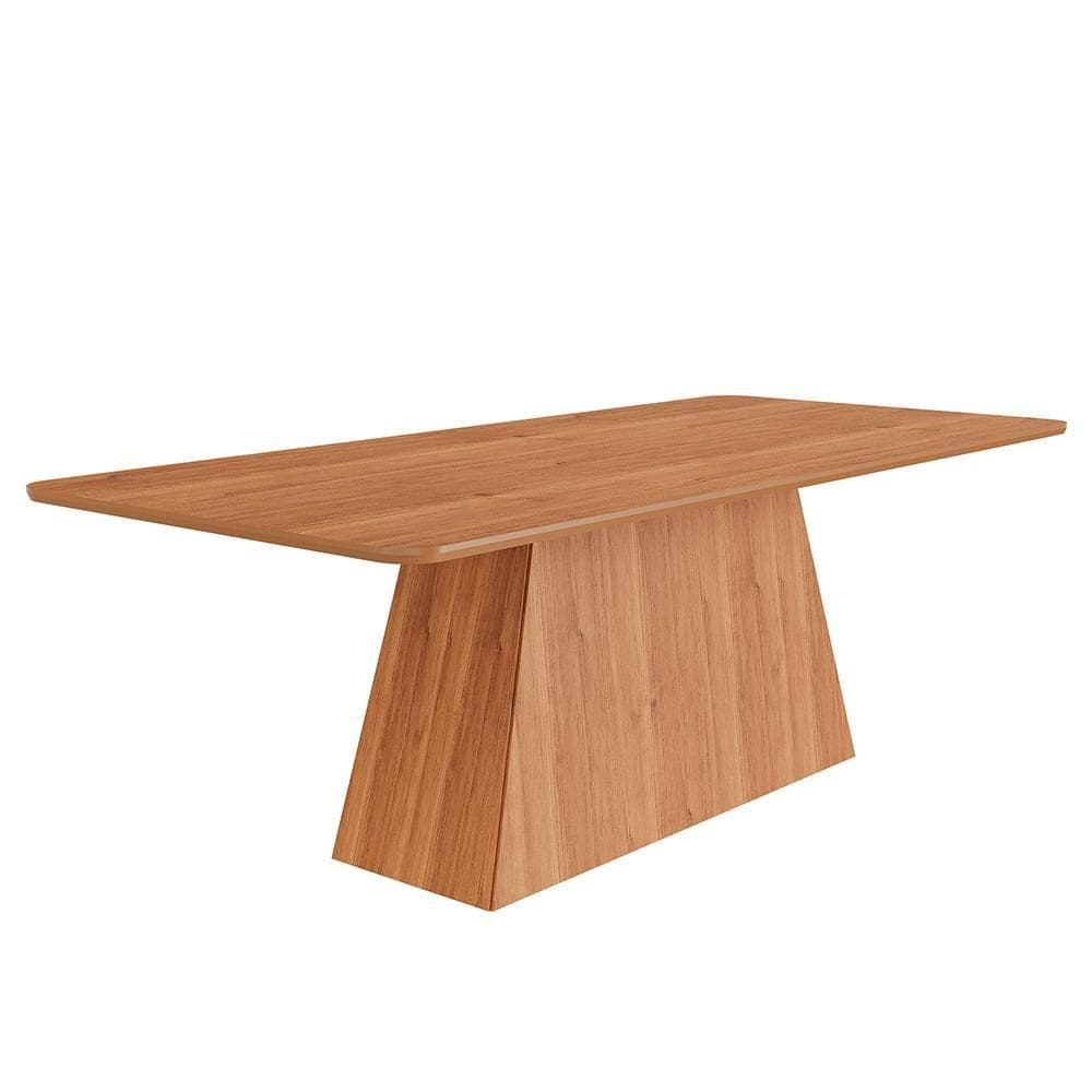 Mesa de Jantar Retangular Helena 210x100 com Tampo em MDF - Cimol Móveis