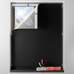 Cortinas Blackout Sumobaby Portable 50x90cm pretas 1 painel