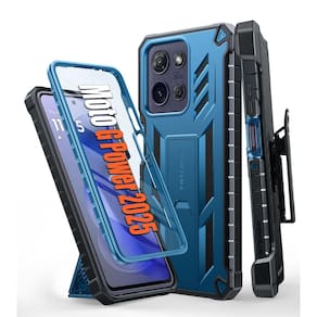 Capa de celular FNTCASE para Motorola Moto G Power 5G 2025 azul