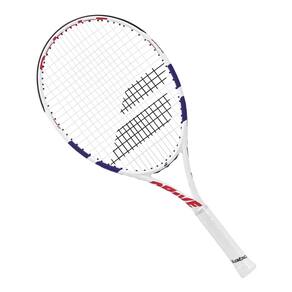 Raquete De Tênis Babolat Drive Junior 24 Branca e Azul