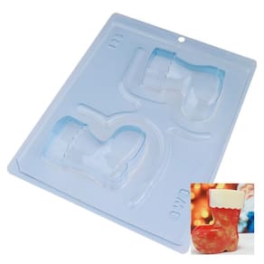 5 Formas De Chocolate Bota Feliz Natal Bwb Confeitaria 80G