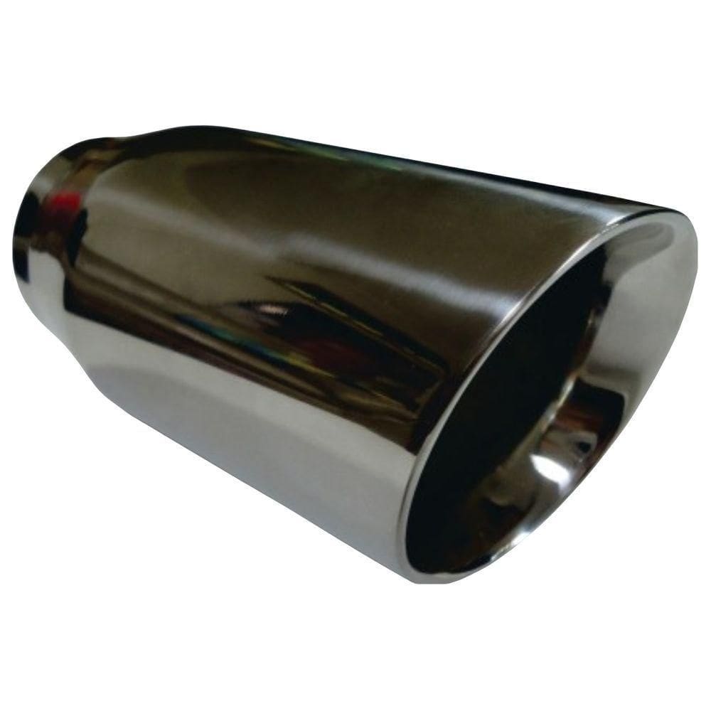 Ponteira Inox Utilitarios Redonda Chanfrada 2(50.8mm) X 2.1-2x130mm - Capa Dupla
