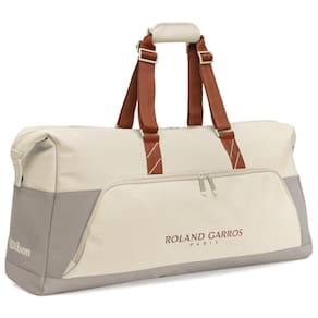 Bolsa Wilson Duffel Roland Garros 2025 Creme e Marrom