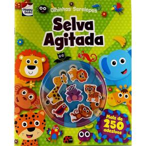 Livro - Olhinhos Serelepes - Selva Agitada