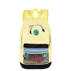 Mochila Sestini Grande Capricho Candy Popcorn Amarelo