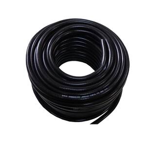 Mangueira Emborrachada Jardim Super Forte Preta 1/2 - 60M