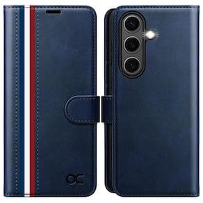 Capa tipo carteira OCASE compatível com Galaxy S25 Plus 6,7" 2025