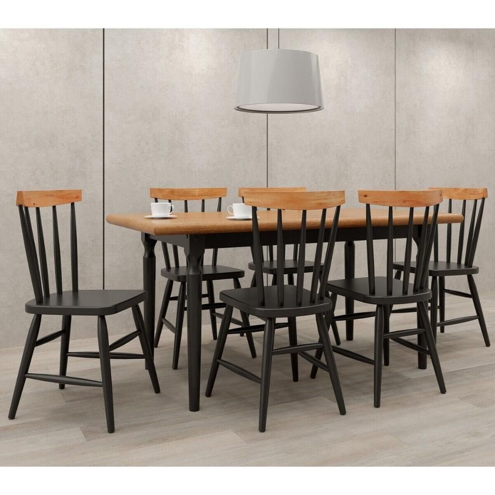 Conjunto Sala de Jantar com Mesa e 6 Cadeiras Multimóveis CR50118