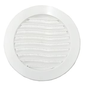 Grelha De Ventilação 150Mm Com Tela Integrada