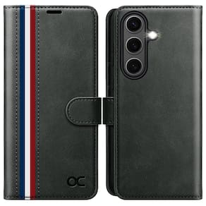 Capa tipo carteira OCASE compatível com Galaxy S25 Plus 6,7" 2025