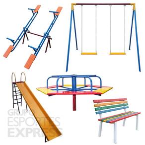 Parquinho Infantil em Aço 5 em 1 Esportes Express Cód. 1555