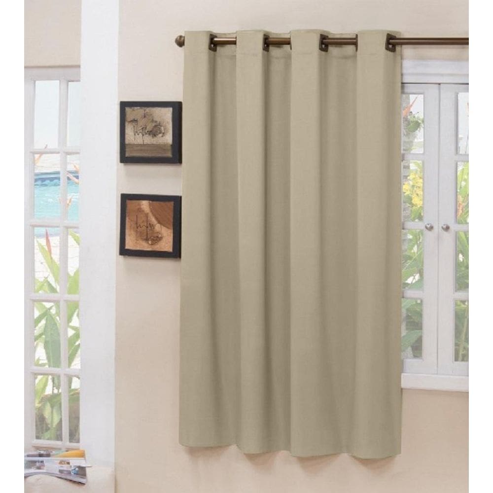 Cortina Blackout Tecido Bege 1,40X1,60 Janela Porta