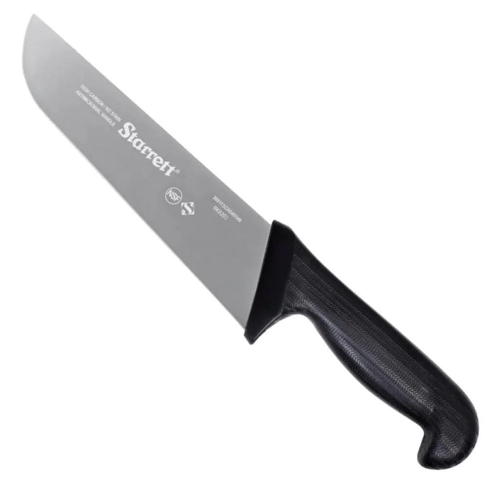 Faca Carne Lâmina Reta Larga 10`` Preta Bkb203-10 Starrett