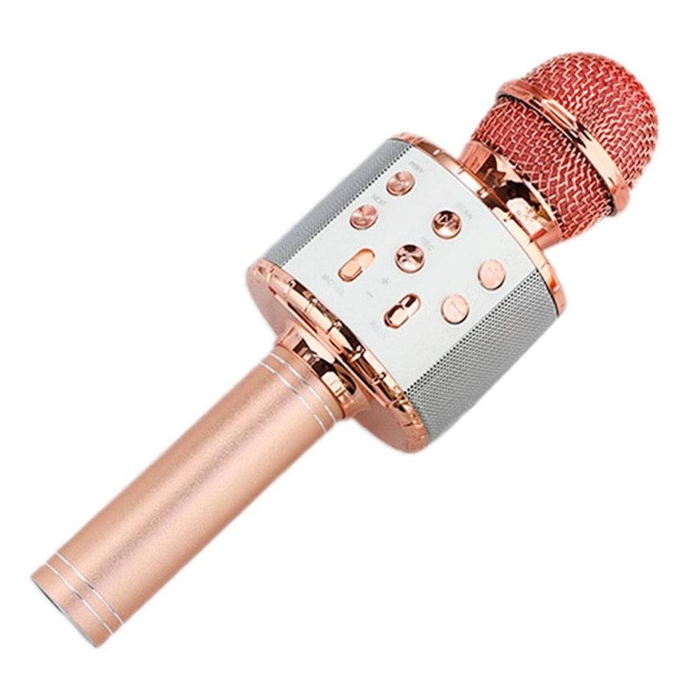 Microfone Karaokê Infantil Perfeito Para Música Com Led