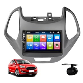 Kit Multimídia Ford Ka 2019 / 2021 Mold Prata Carplay AndroidAuto USB - 7810HCPAA FirstOption