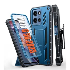 Capa de telefone FNTCASE para Motorola Moto G 5G 2025 com suporte