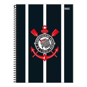Caderno 10 Matérias Corinthians Universitário Capa Dura