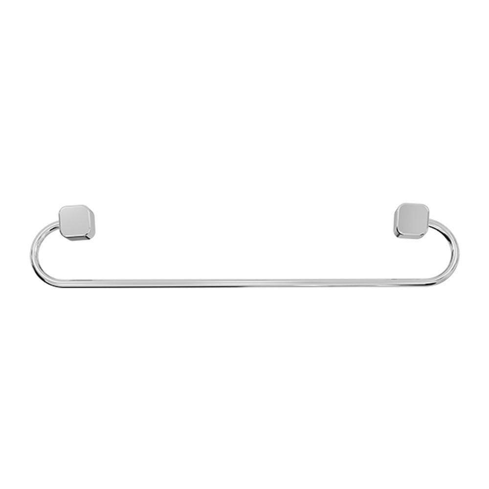 Porta Toalha Bastao Samba Quadrado Cromado 40cm - Japi