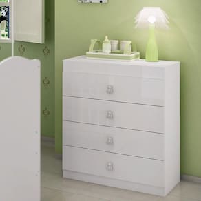 Cômoda Infantil Satriani Flex 3 Cores Em 1